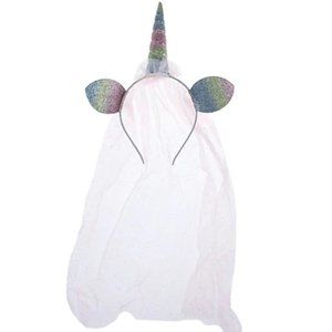 Capelli Girls Unicorn Veil Hairband